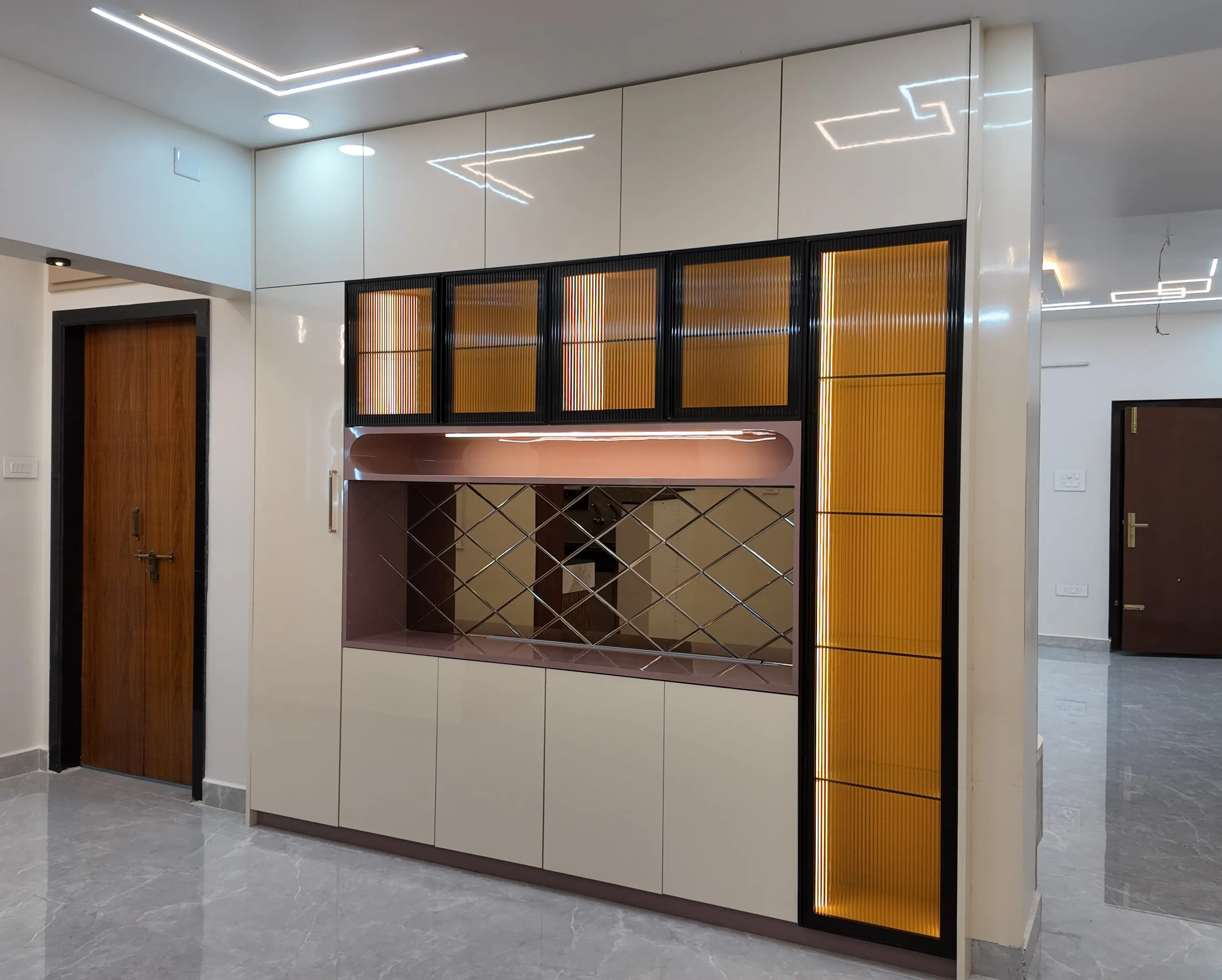 3BHK Interior Project — Completed — Crockery