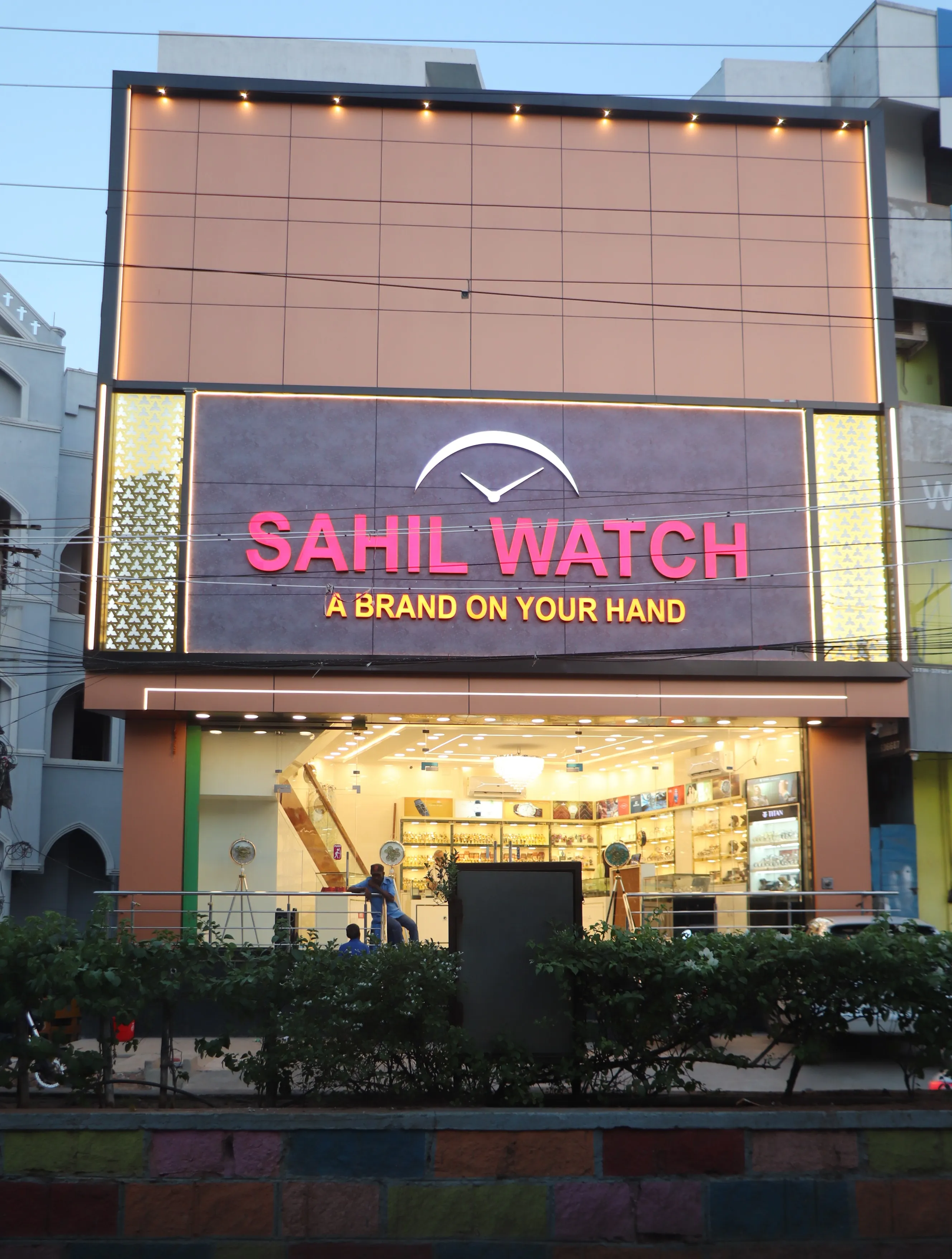 Sahil Watch Shop — Elevation