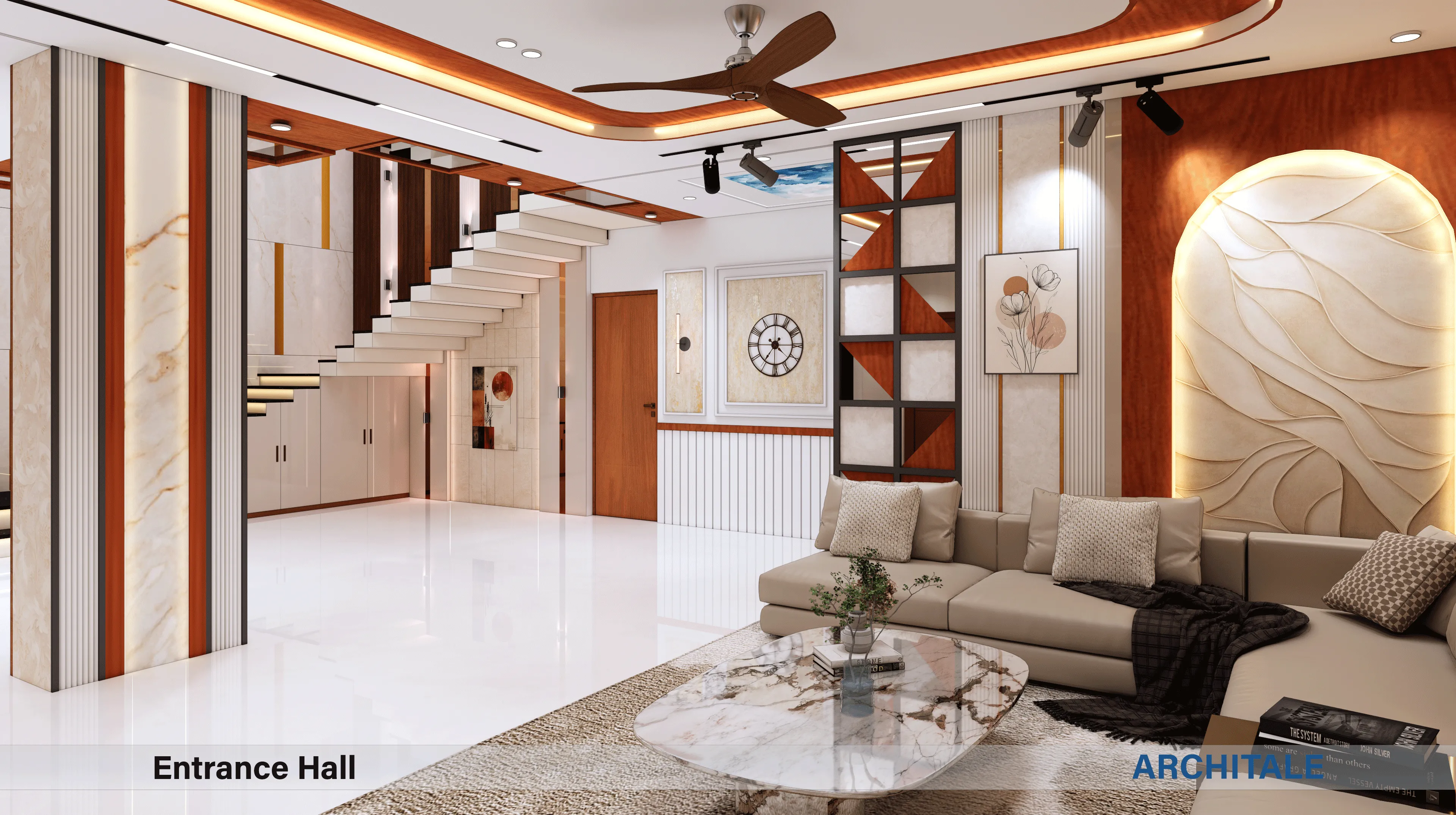 Premium Villa Project — Entrance hall