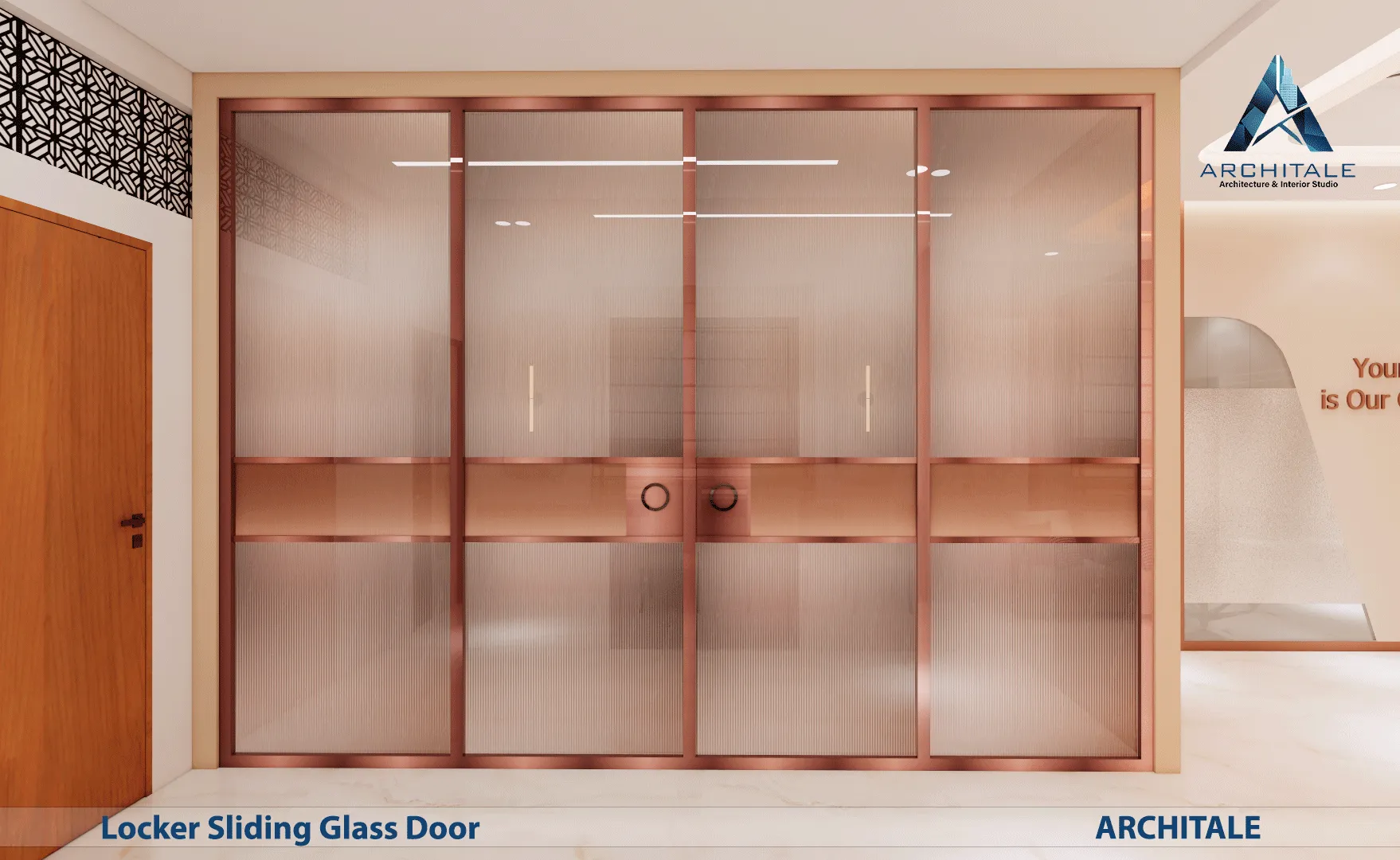 Sunandha Jewellery — Locker Sliding Glass