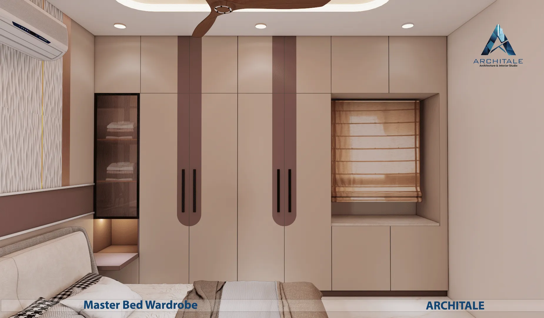 2BHK Interior Project — Master Bedroom Wardrobe